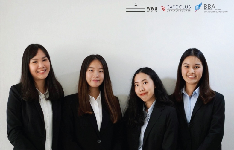 BBA Chula won 2nd runner up of the University of Münster Case Challenge 2020 (UMCC)