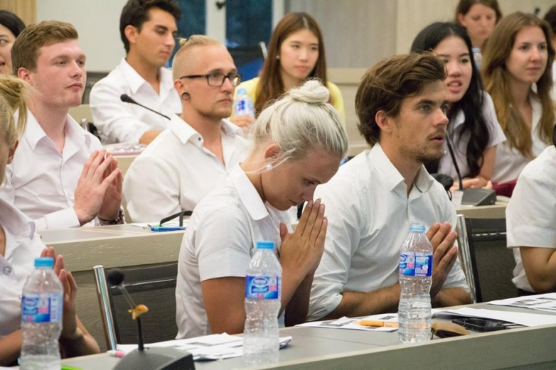 BBA Thai Class for the Exchange students 2017