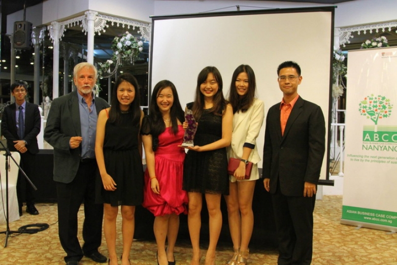 BBA Chula wins ABCC at Nanyang Business School