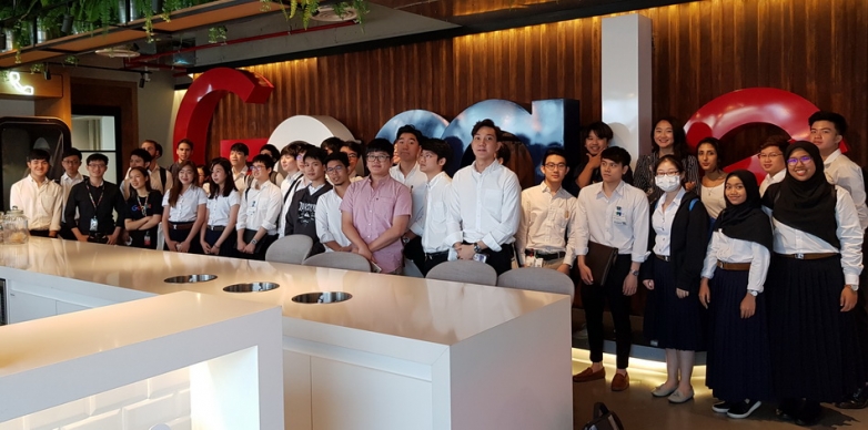 BBA IMC class to Google Thailand on March 12th.