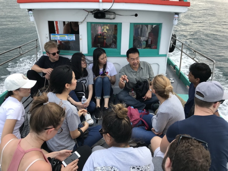 BBA LOG SUP CHAIN MGT : Student field trip to Sichang Island, Chonburi.